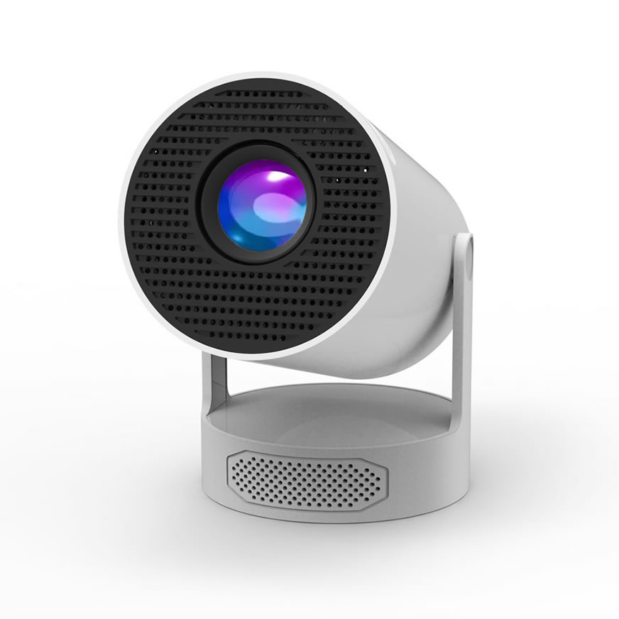 ١. جهاز عرض ذكي قصير المدى X10-HIFI، دقة 720P عالية الوضوح بمكبر صوت HIFI، محمول للمنزل والمكتب
